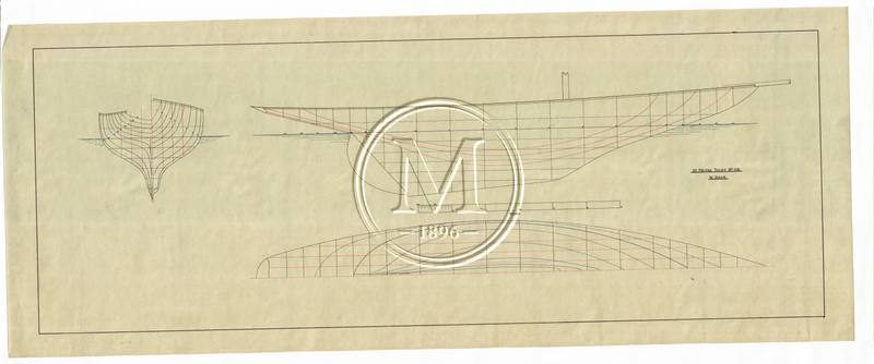 Design 158 — Lines Plan