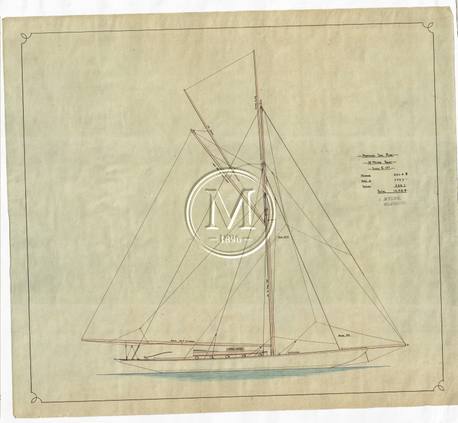 Design 158 — Sail Plan