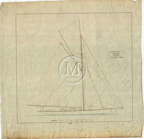 Design 158 — Sail Plan