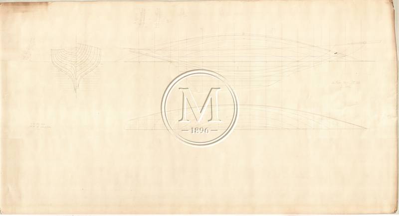 Design 158 — Lines Plan