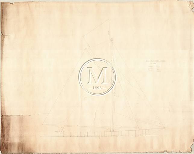 Design 159 — Sail Plan