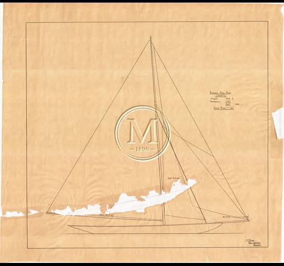 Design 162 — Sail Plan