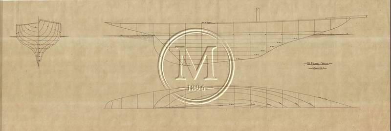 Design 162 — Lines Plan