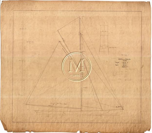 Design 162 — Sail Plan