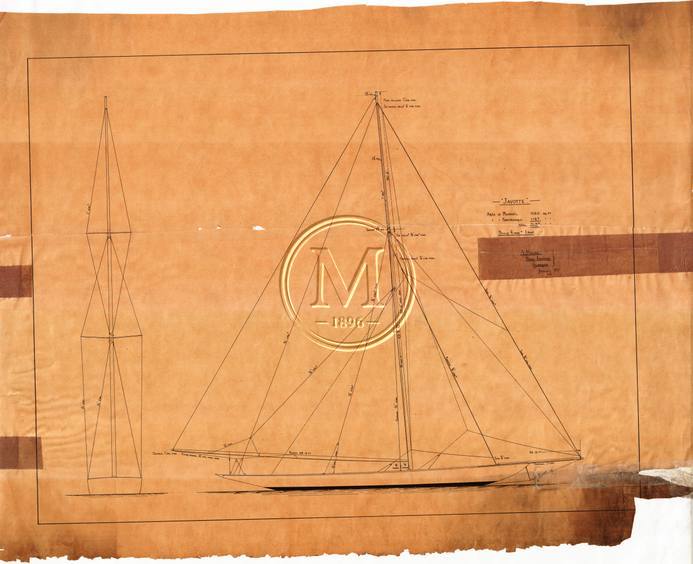 Design 162 — Sail Plan