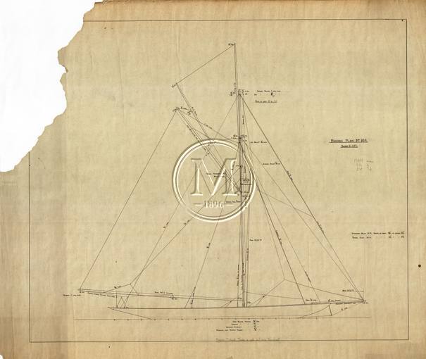 Design 164 — Sail Plan