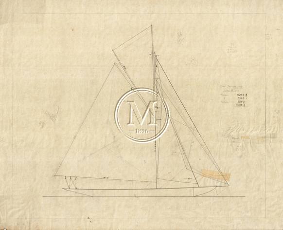 Design 164 — Sail Plan