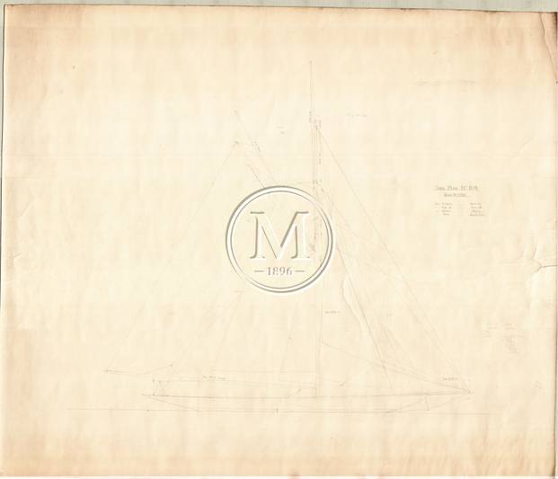 Design 164 — Sail Plan