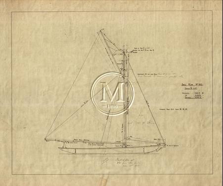 Design 165 — Sail Plan