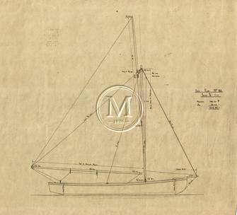 Design 166 — Sail Plan