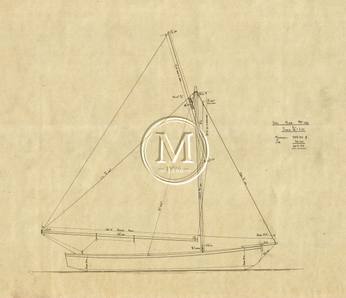 Design 166 — Sail Plan