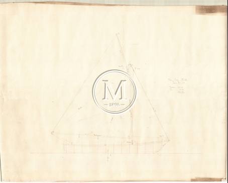 Design 166 — Sail Plan