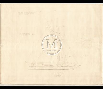 Design 167 — Sail Plan