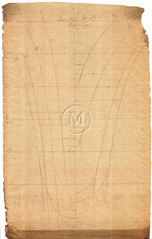 Design 167 — Lines Plan