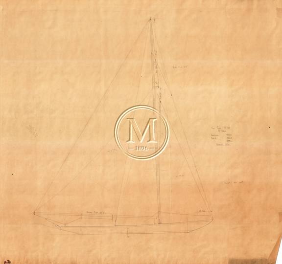 Design 168 — Sail Plan