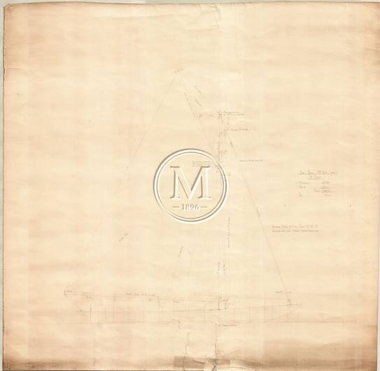 Design 168 — Sail Plan