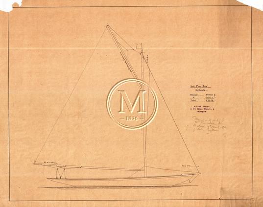 Design 170 — Sail Plan