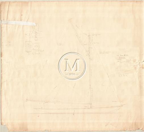 Design 170 — Sail Plan