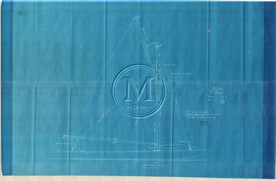 Design 176 — Sail Plan