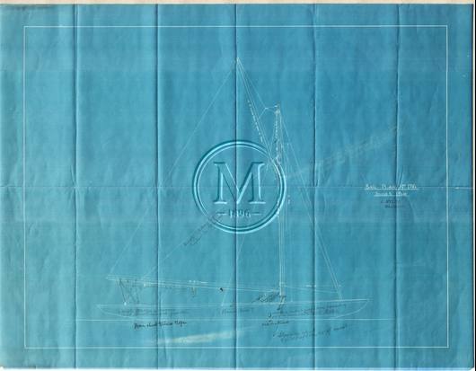 Design 176 — Sail Plan