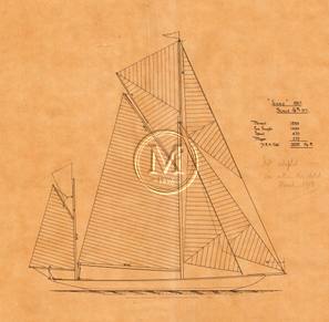 Design 177 — Sail Plan