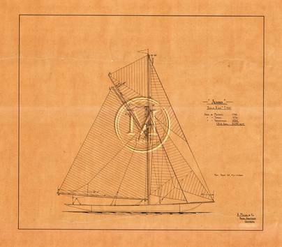Design 177 — Sail Plan