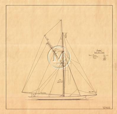 Design 177 — Sail Plan