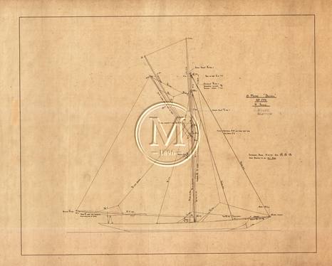 Design 179 — Sail Plan