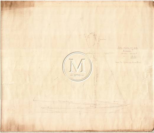 Design 183 — Sail Plan