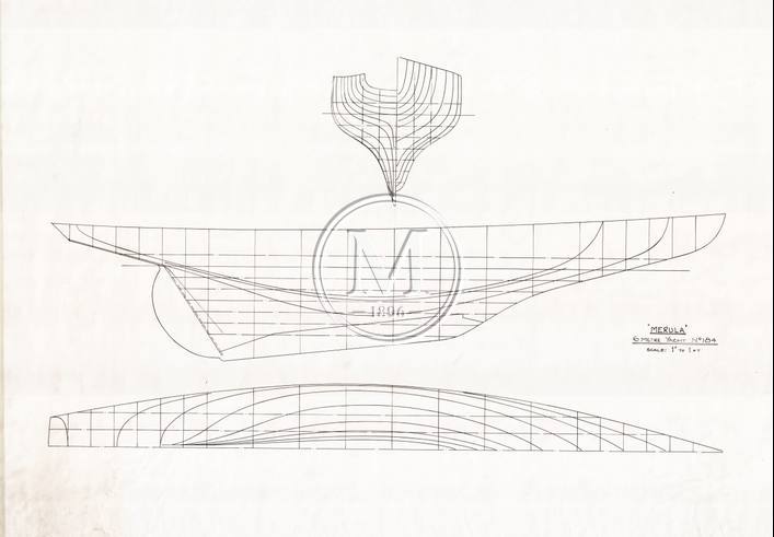 Design 184 — Lines Plan