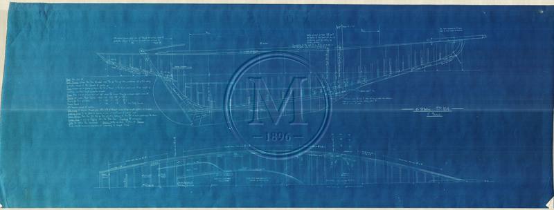 Design 184 — Lines Plan