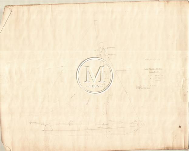 Design 186 — Sail Plan