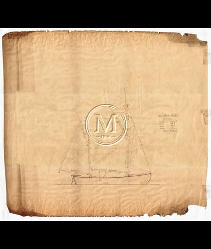 Design 187 — Sail Plan