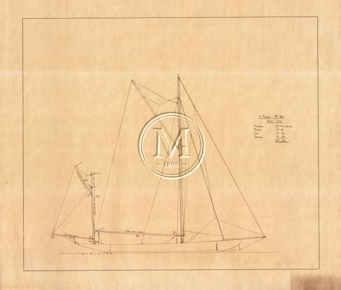Design 188 — Sail Plan