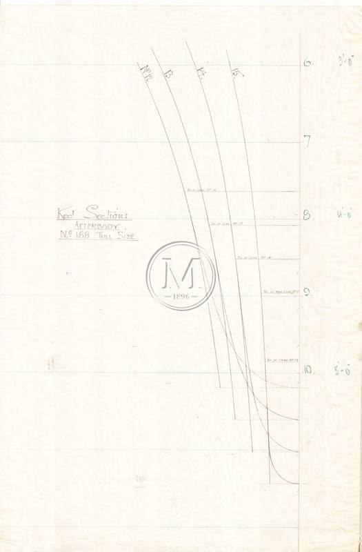 Design 188 — Lines Plan