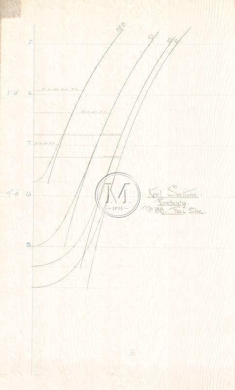 Design 188 — Lines Plan
