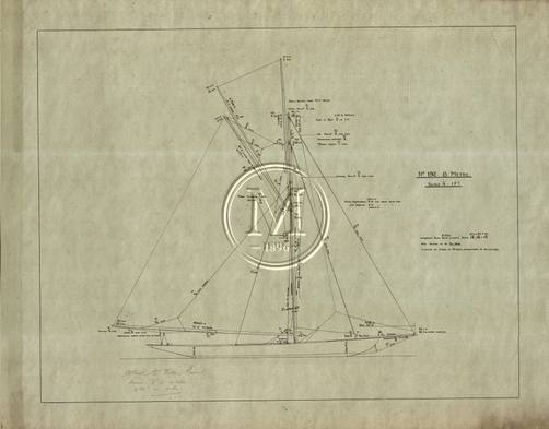 Design 192 — Sail Plan