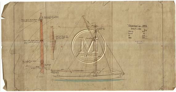 Design 197 — Sail Plan