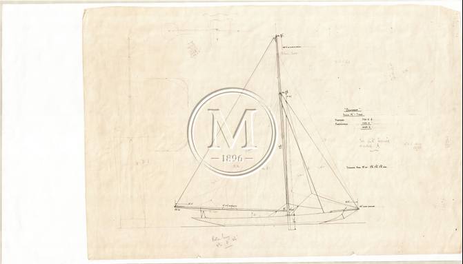 Design 197 — Sail Plan