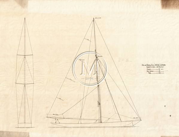 Design 199 — Sail Plan