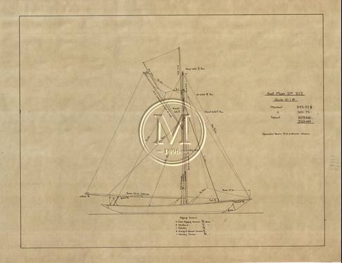 Design 212 — Sail Plan