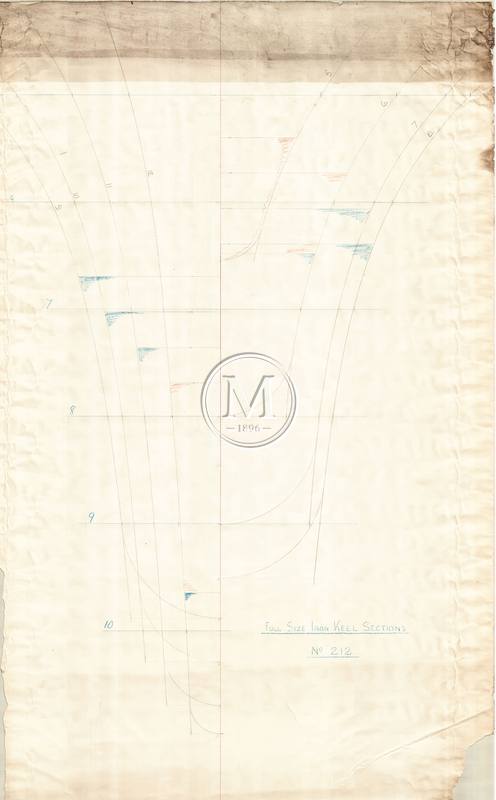Design 212 — Keel Sections