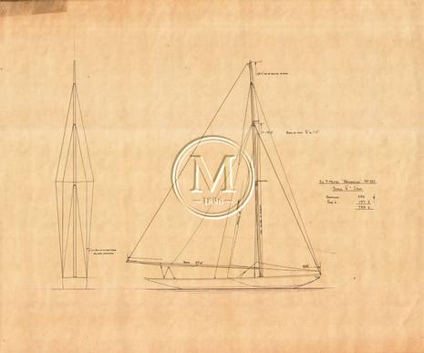 Design 227 — Sail Plan