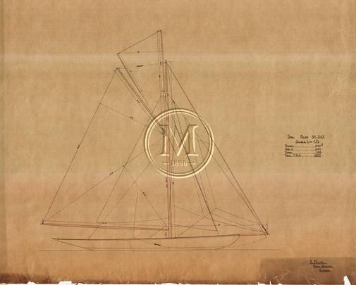 Design 243 — Sail Plan
