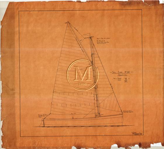 Design 247 — Sail Plan