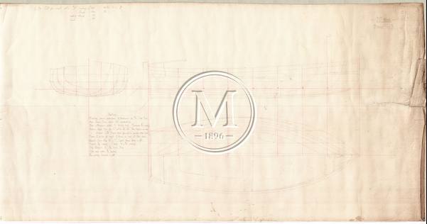 Design 258 — Lines Plan