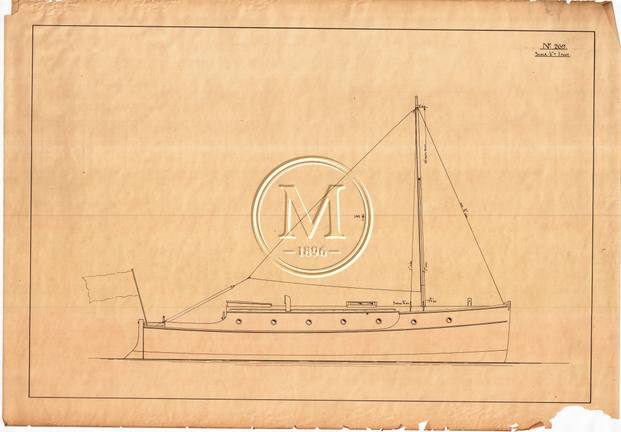 Design 269 — Sail Plan