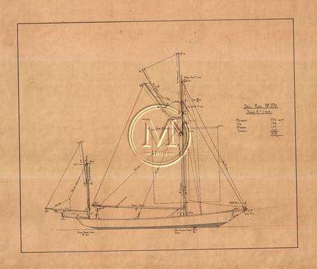 Design 270 — Sail Plan