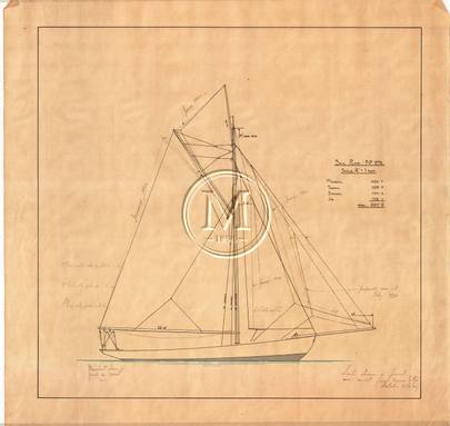 Design 272 — Sail Plan