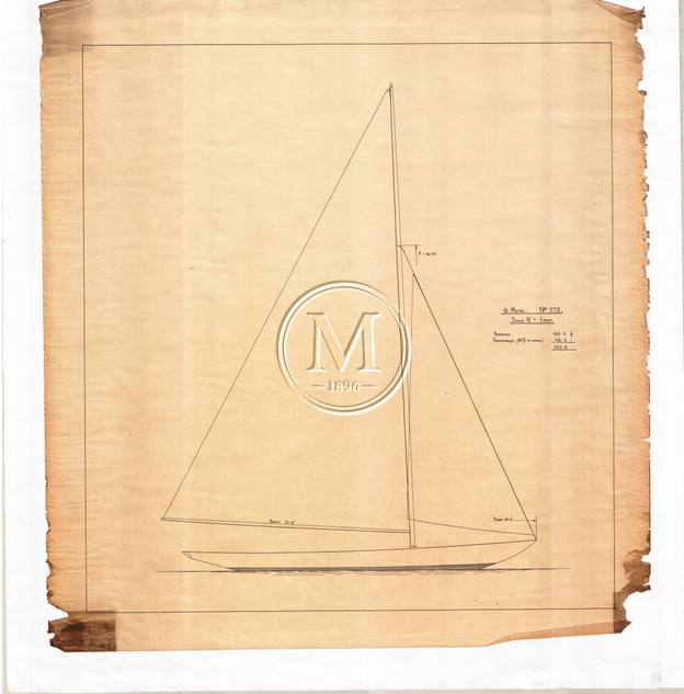 Design 275 — Sail Plan